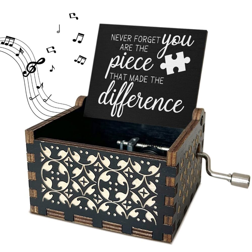1657 Never Forget You are the Piece That Made the Difference Wooden Music